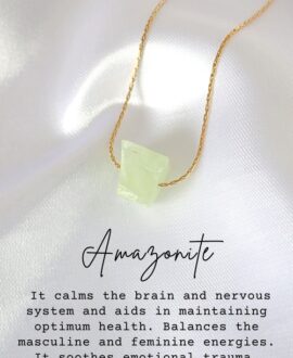 Raw Natural Crystals | 24 Karats Pendant Necklaces