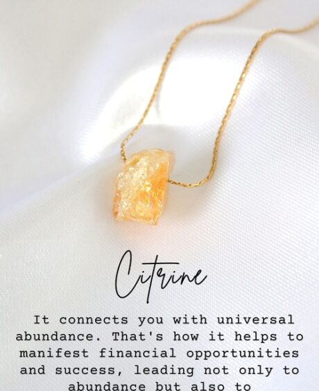 Raw Natural Crystals | 24 Karats Pendant Necklaces