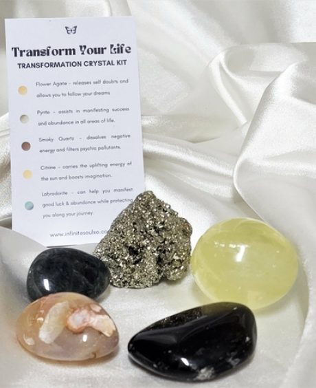 Transform Your Life - Transformation Crystal Healing Kit