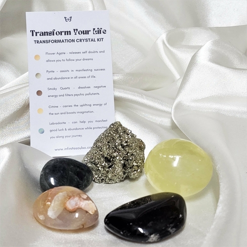 Transform Your Life - Transformation Crystal Healing Kit
